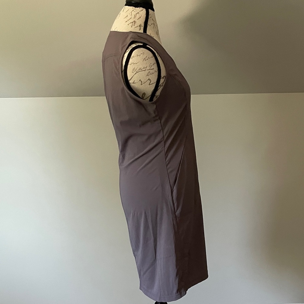 Indyeva Sleeveless Purple Dress - Picture 5 of 8